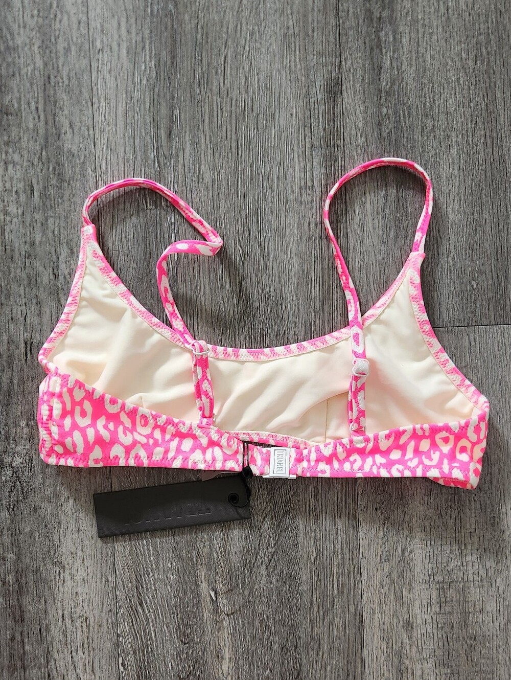 New!SET Triangle Maci Pink  Leopard Print Bikini Set - Picture 9 of 15